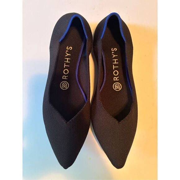 Rothy’s Black Pointed Flats - Picture 2 of 6